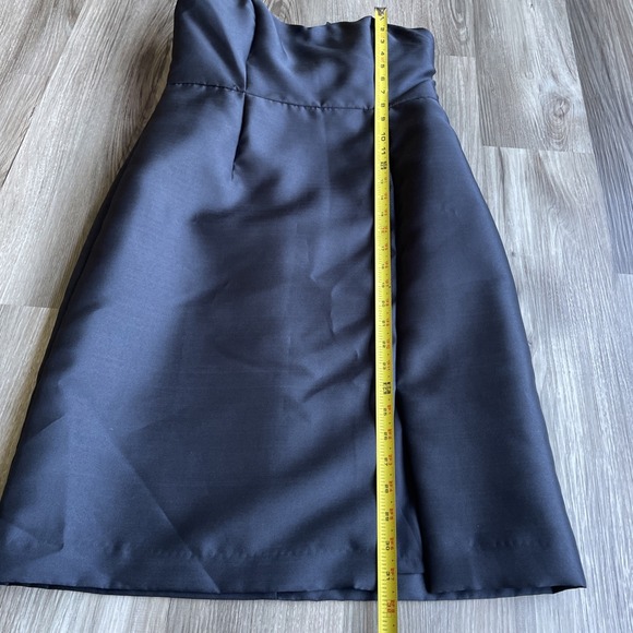 New Anthropologie Hutch‎ Slim Bow-Back Mini Dress Size 10 Old Money Luxury - Picture 6 of 9